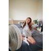FEHÉR VENTILÁTOR ASZTALI 25W *9066