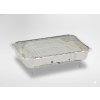Egyszer használatos brikett grill 31 x 24 x 5 CM, 6 db/csomag *3681