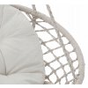 Függőfotel - Oldalsó Fészek párnával 80 x 60 x 120 CM Bézs *5288