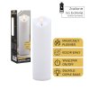 Fehér LED Gyertya 5 x 17,5 cm *9360