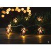LED FÉNYLÁNC PINGVINEKKEL 20 L ELEMES