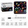 LED GÖMBÖK 200L MULTIKOLOR, HOSSZ. 3 + 16 M *0160