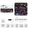 LED GÖMBÖK 200L MULTIKOLOR, HOSSZ. 3 + 16 M *0160