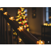 LED Mézeskalács Ember Fénylánc 20 DB Akkumulátorral *0214