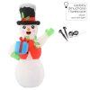 Felfújható LED hóember 180 CM *0400
