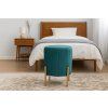 Kerek Zöld Puff 28 x 42 cm - 4217
