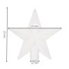 193767 ca1512 ozdoba swiateczna gwiazda 22 cm M0