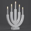 195051 cl0865 swiecznik dekoracyjny 5 led M0
