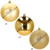 198868 ca1550 bombki choinkowe 10 cm 6 szt M0