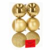 198862 ca1550 bombki choinkowe 10 cm 6 szt M0