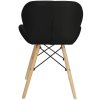 Étkezőszék fekete DC0026
