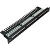 RP-U24V6 - 24 portos UTP Cat6 Patch Panel - Pulsar