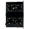 RAWP-1R - 4 ventilátoros panelek termosztáttal RACK 1U - Pulsar