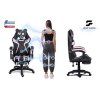 fotel gamingowy obrotowy krze 62134