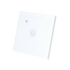 Egyérintéses kapcsoló No.1 + WIFI üveg fehér LTC
