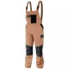 Fitting nadrág S/48,pamut+spandex,270g/m2 BH42SO-S (Farba Odtiene hnedej, Veľkosť S / 48)