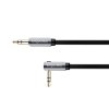 Csatlakozókábel Jack 3,5mm 1m sarok KM0312