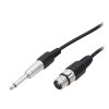 XLR JACK 6.3mm 5m audió kábel