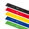 Gyakorlószalagok - Mini Band L, 2.3-18.2 kg, 5db , REBEL ACTIVE