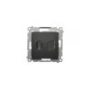 Aljzat HDMI single Simon 54 prémium modul antracit színben