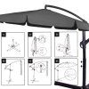 211596 gu0041 parasol ogrodowy 350 cm M0