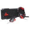 SET billentyűzet egér fejhallgató V3