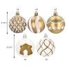 62850 ca0865 bombki choinkowe 6 cm 30 szt M0