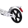 Hulajnoga miejska skladana AILO kola 200mm amortyzator przod tyl biala GIMME 144053