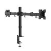 Tartó két 13"-27" monitorhoz