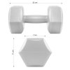 34968 fa1034 hantle hex 2 x 3 kg M0