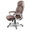 EG-227 irodai szék barna bőrből