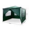 Kerti pavilon zöld 3x3m 4935