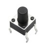 Kapcsoló 6x6 h=6,0mm