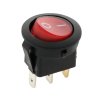 12 V-os billenőkapcsoló piros 3904