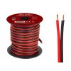 Hangszórókábel 2x0,75 mm fekete/vörös 10 m