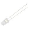 5 mm-es hideg fehér LED dióda, átlátszó búrával – 2156-