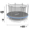 trampolina ogrodowa 14ft 435c 45176