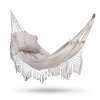 Hammock bézs színű párnával