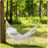 Hammock bézs színű párnával
