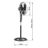 wentylator podlogowy berdsen 17240