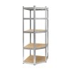 regal metalowy magazynowy narozny 180x40x70 srebrny rebel 69ddf16b779747f887cd40c4da5cb9ff dd342a44