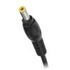 Cabletech csatlakozó kábel 5,5 19V 1,58A fekete KOM0260
