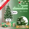 184083 ct0179 sosna diamentowa na pniu 180 cm M0