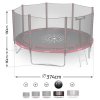 trampolina ogrodowa 12ft 374c 57024