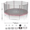 trampolina ogrodowa 13ft 404c 57012