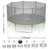 trampolina ogrodowa 12ft 374c 57065