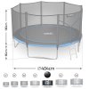 trampolina ogrodowa 13ft 404c 57098