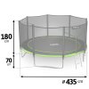 trampolina ogrodowa 14ft 435c 51658