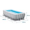 Prism Frame kerti medence 488 x 244 x 107 cm 18v1 INTEX 26792
