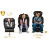 Nukido Prestige Line fekete-szürke autósülés 0-36 kg ISOFIX